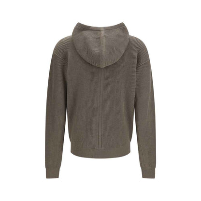 Gray Wool Oves Aries Hoodie