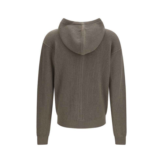 Gray Wool Oves Aries Hoodie