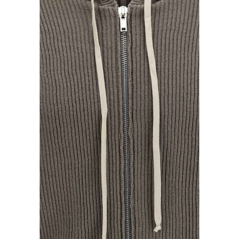 Gray Wool Oves Aries Hoodie