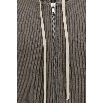 Gray Wool Oves Aries Hoodie