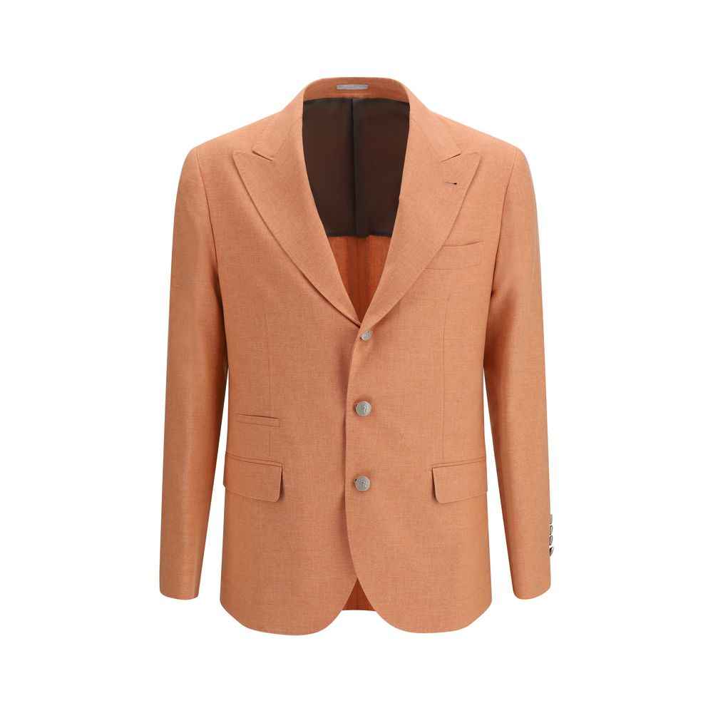 Orange Wool Oves Aries Blazer