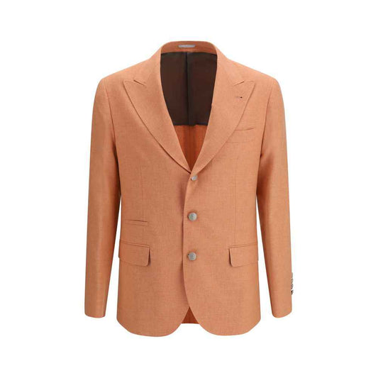 Orange Wool Oves Aries Blazer