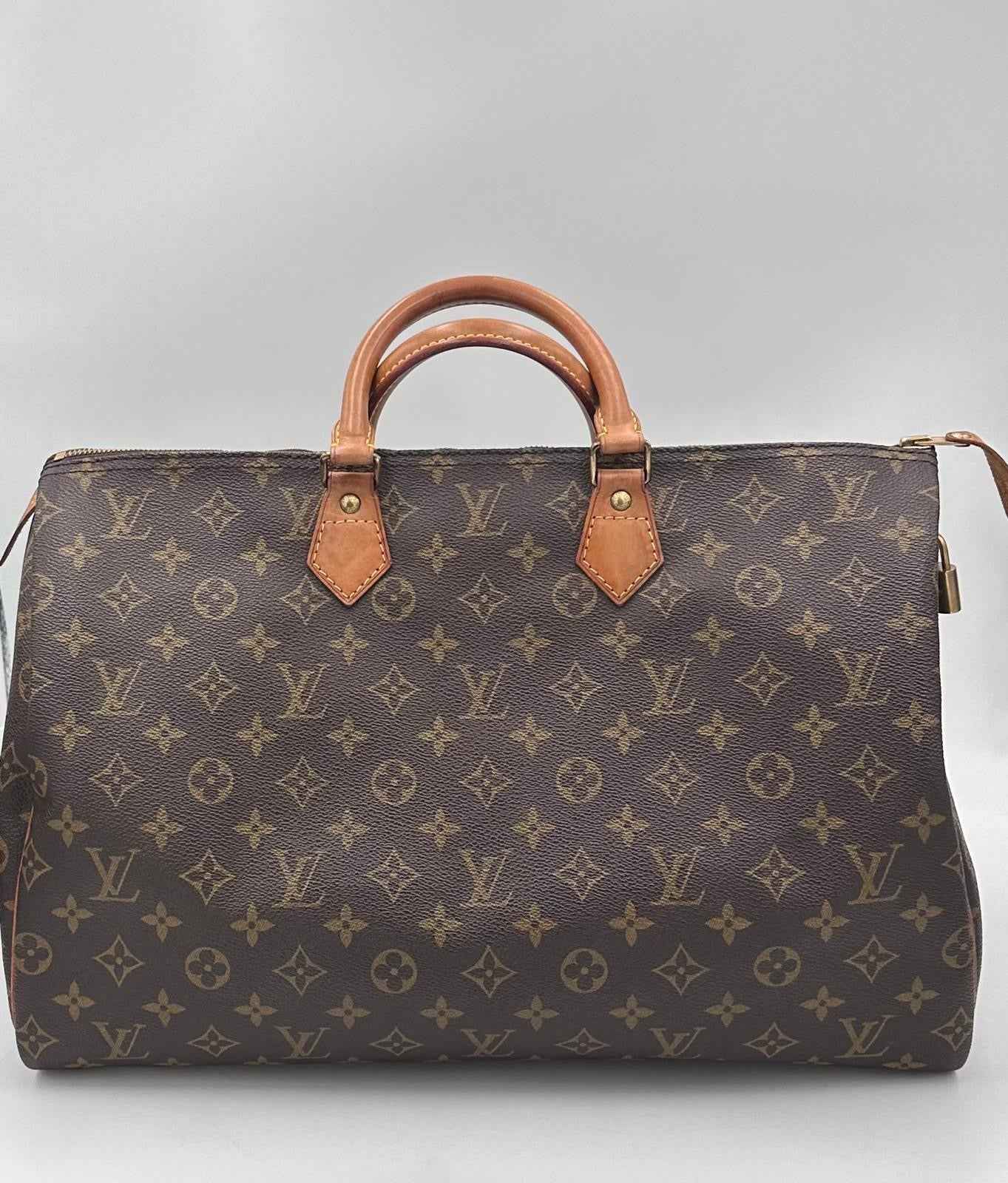 LOUIS VUITTON Speedy 40 Monogram Handbag