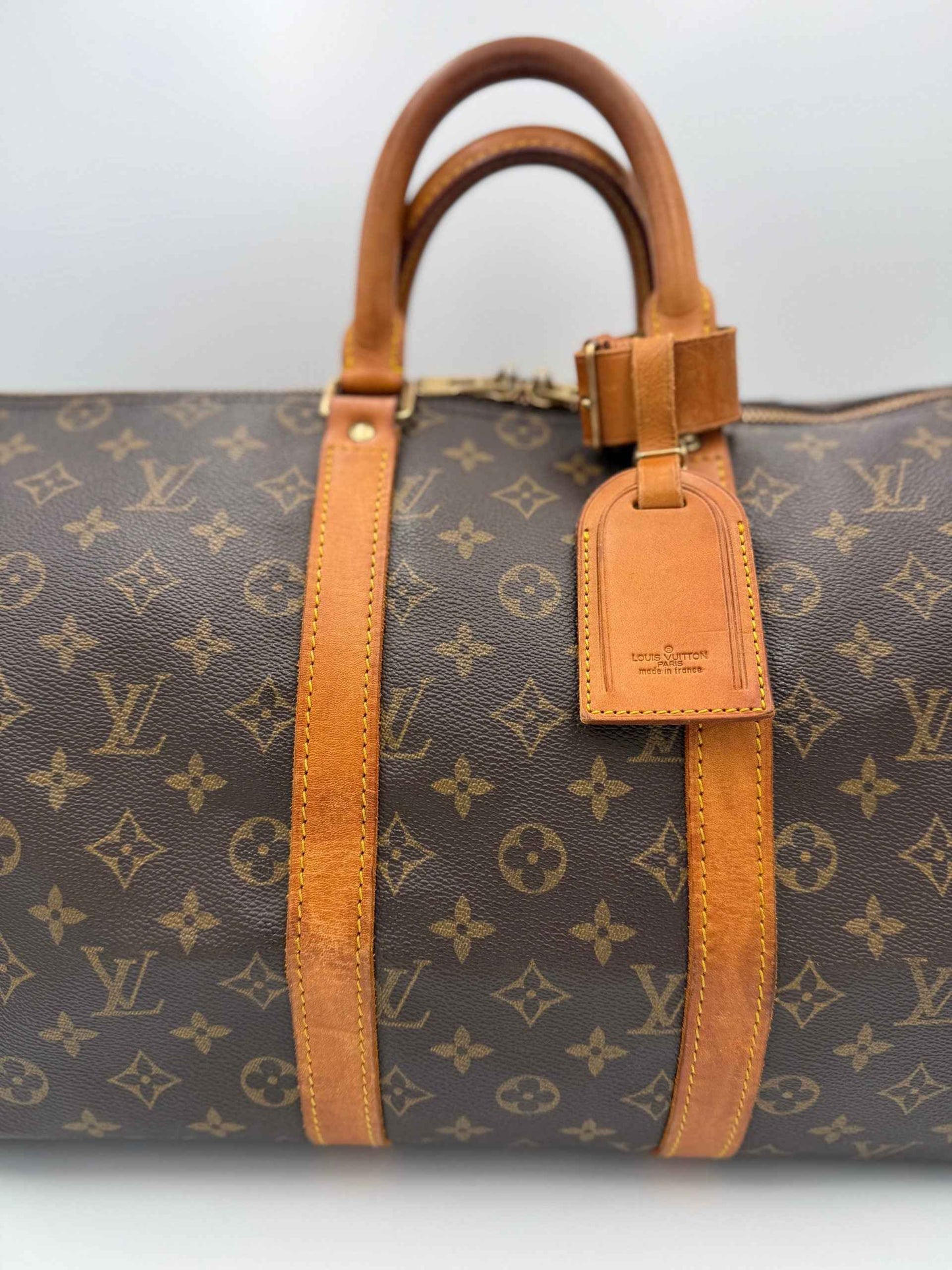 LOUIS VUITTON KEEPALL 45 Monogram Handbag