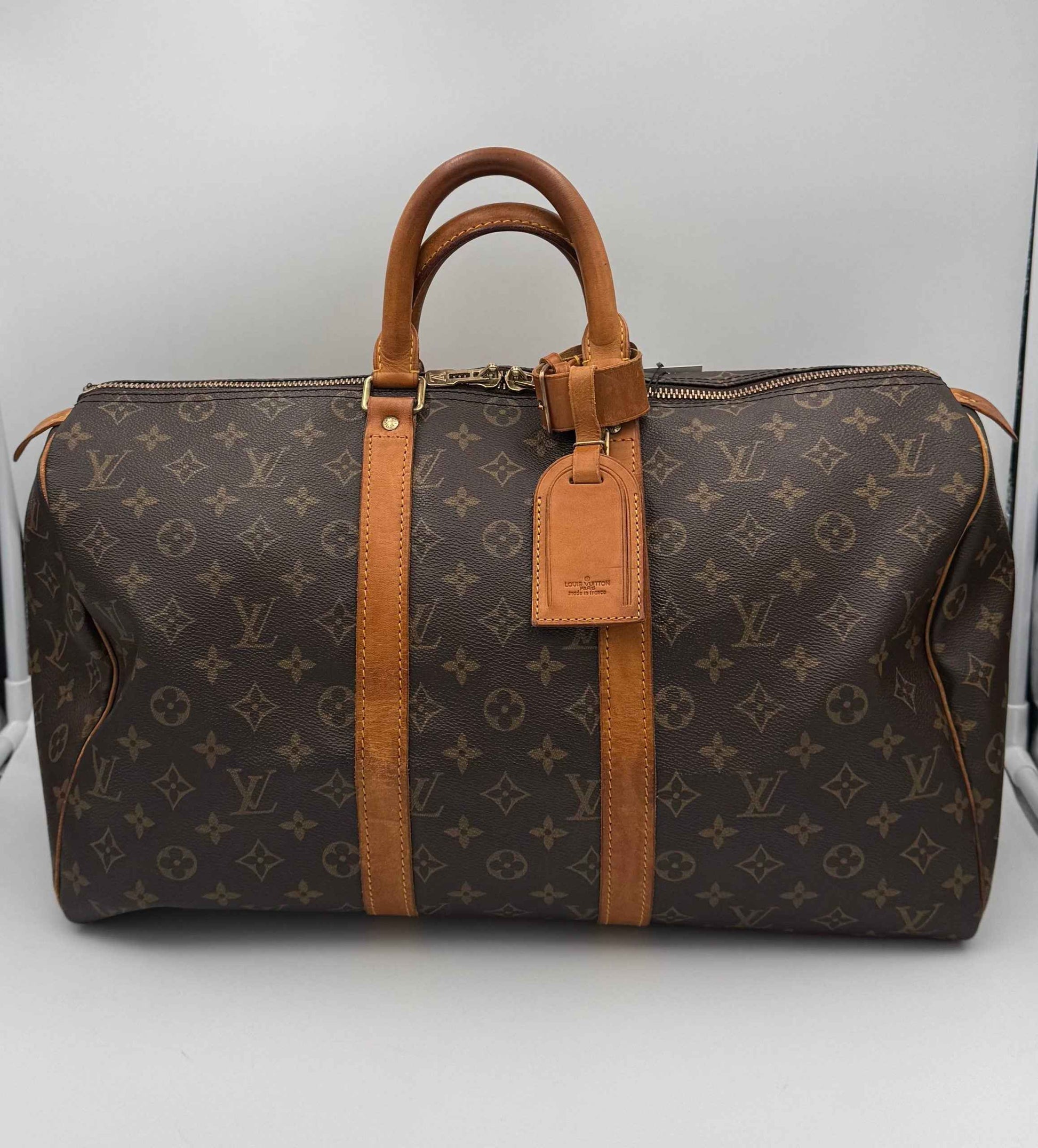 LOUIS VUITTON KEEPALL 45 Monogram Handbag