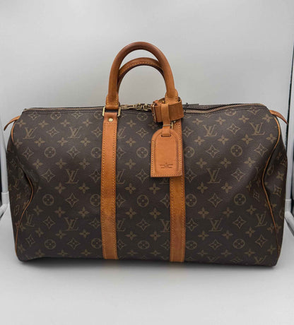 LOUIS VUITTON KEEPALL 45 Monogram Handbag