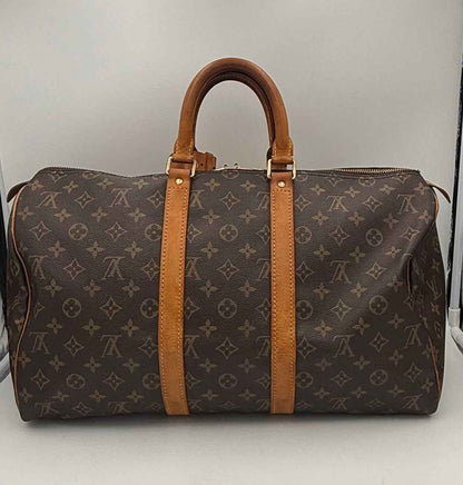 LOUIS VUITTON KEEPALL 45 Monogram Handbag