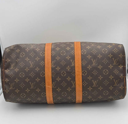 LOUIS VUITTON KEEPALL 45 Monogram Handbag