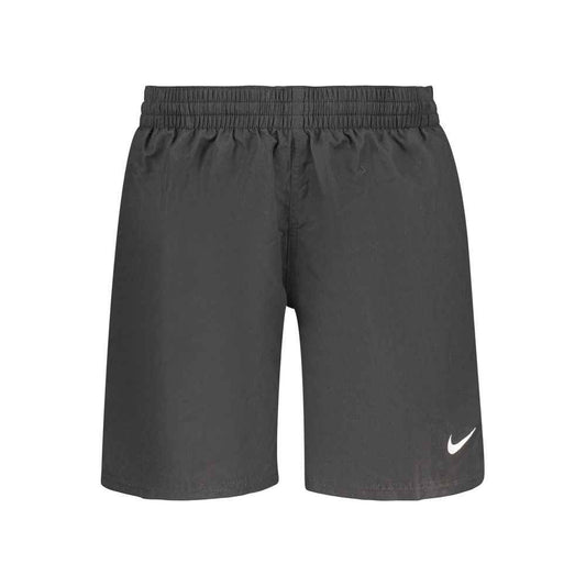 Black Polyester Mens Boxer