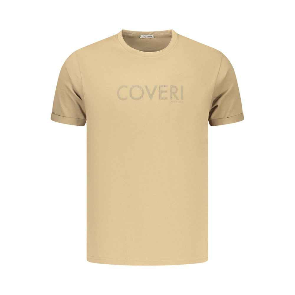 Brown Cotton Men's Shirt