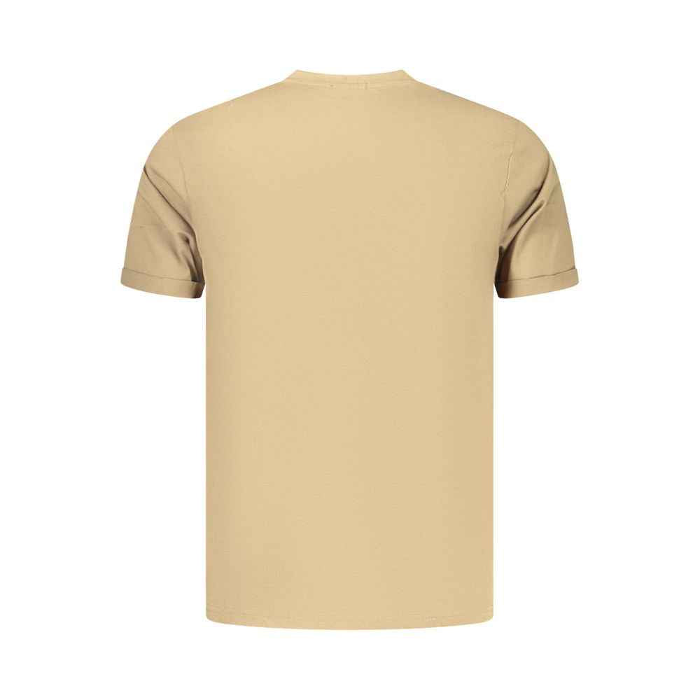 Brown Cotton Men's Shirt