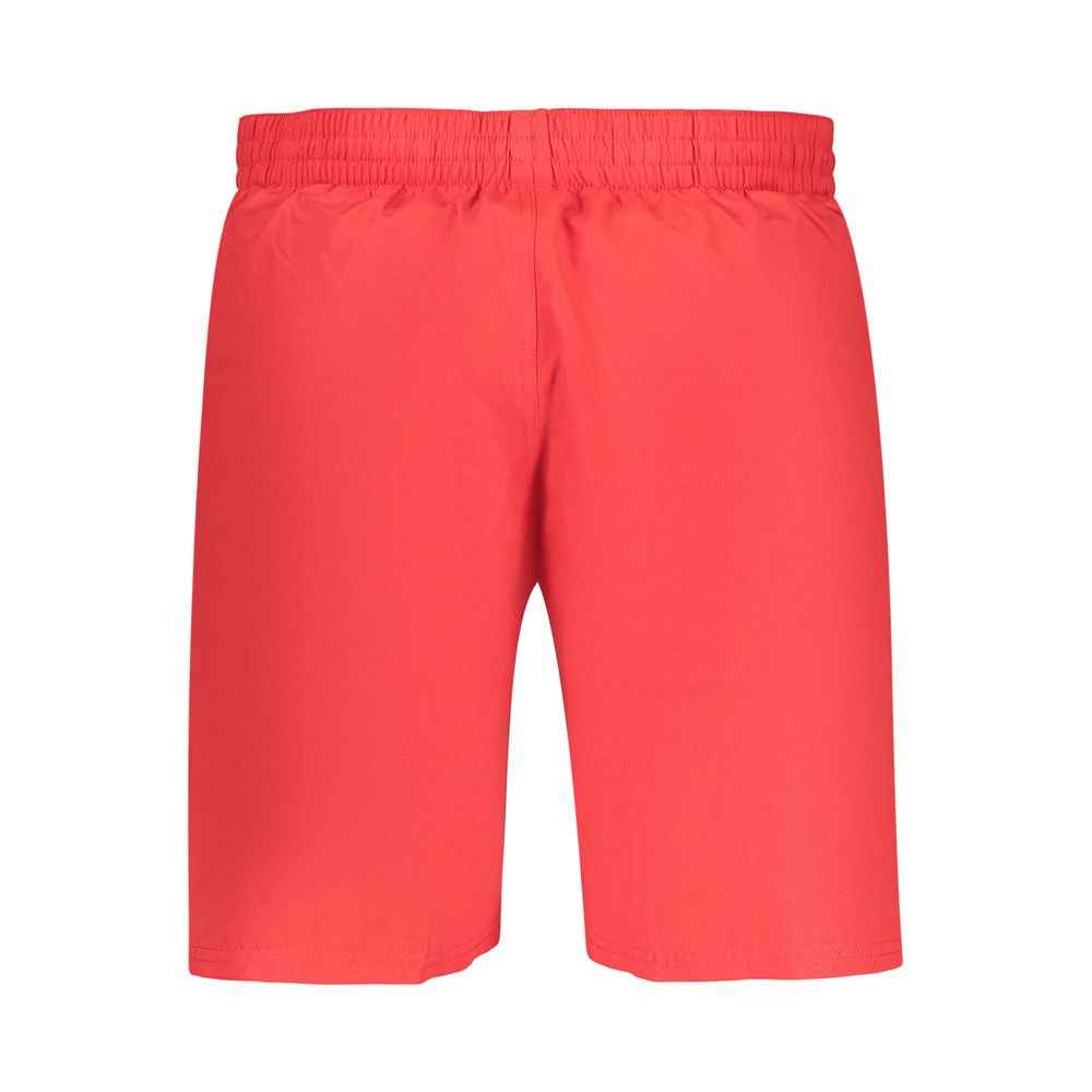 Rosso Polyester Mens Boxer