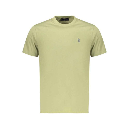 Green Cotton Men's T-Shirt
