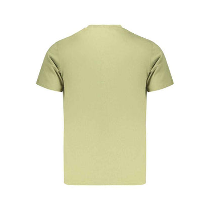 Green Cotton Men's T-Shirt