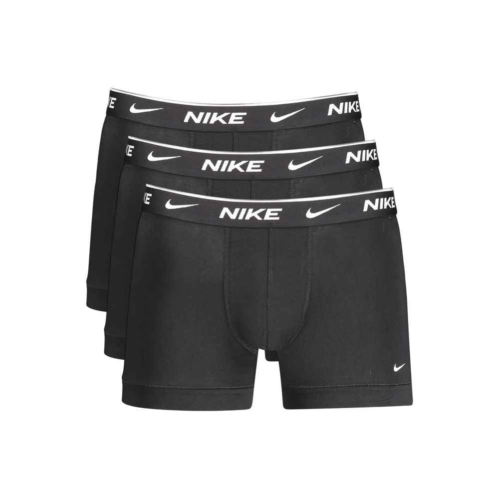 Black Cotton Men's Underwear