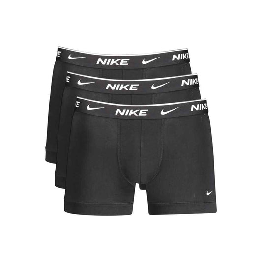 Black Cotton Men's Underwear