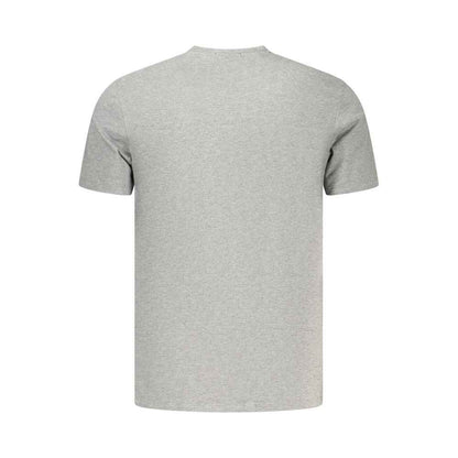 Gray Cotton Men's T-Shirt