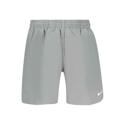 Gray Polyester Men's Swimwear