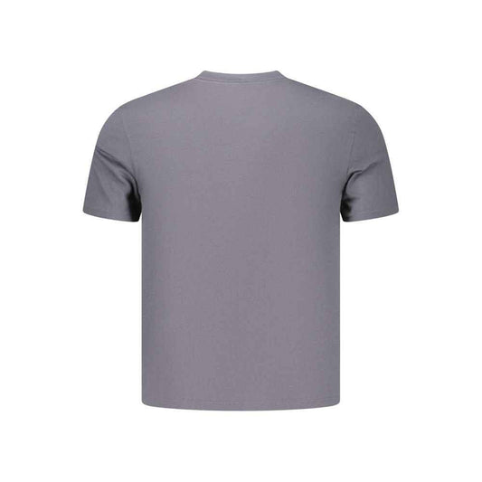 Gray Cotton Men's T-Shirt