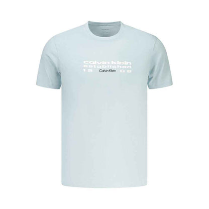 Azzurro Cotton Men's T-Shirt