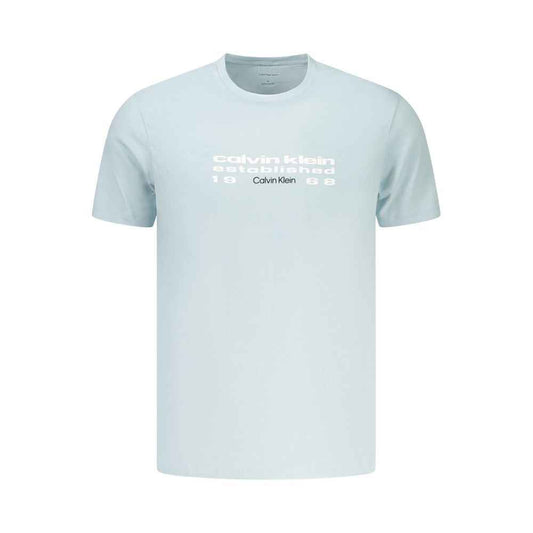 Azzurro Cotton Men's T-Shirt