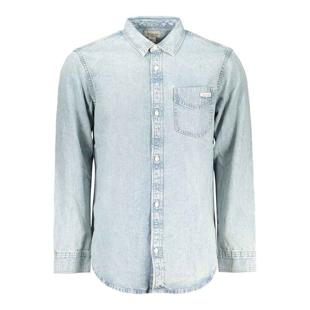 Azzurro Cotton Mens Shirt