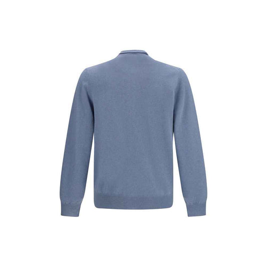 Blue Cashmere Cardigan