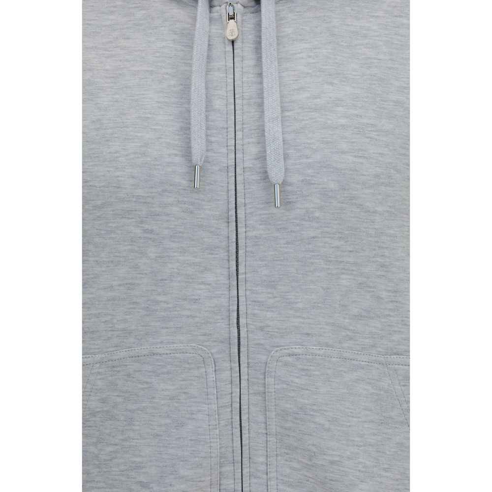 Gray Cotton Sweatshirt