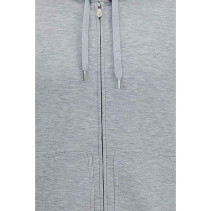 Gray Cotton Sweatshirt