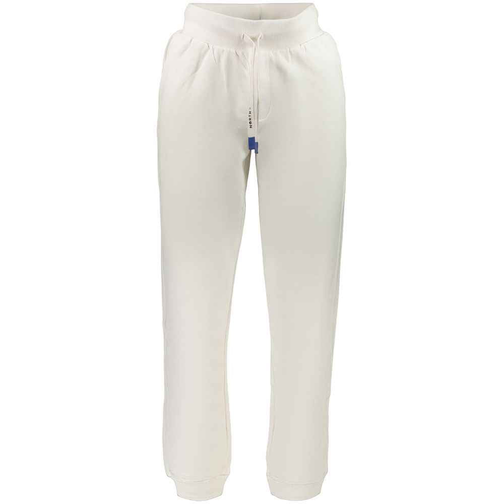 White Cotton Men's Trouser