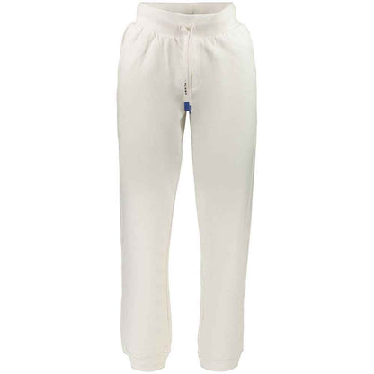 White Cotton Men's Trouser