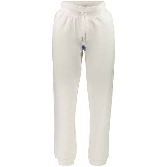 White Cotton Men's Trouser