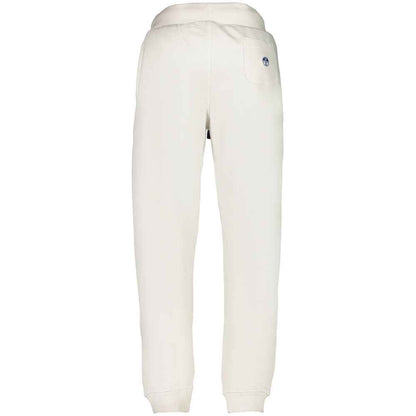 White Cotton Men's Trouser