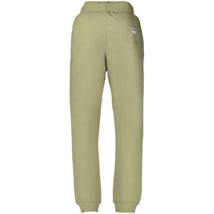 Green Cotton Men's Trouser