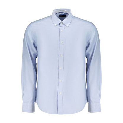 Azzurro Cotton Men's Shirt
