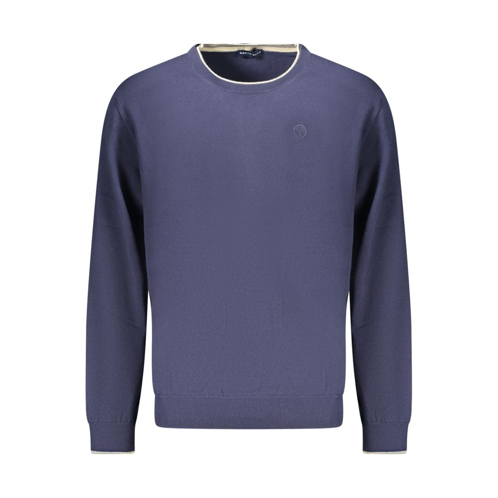 Blu Cotton Uomo Shirt