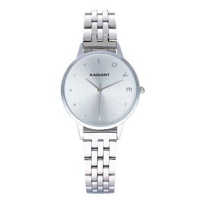 Gray Stainless Steel Dress Watch