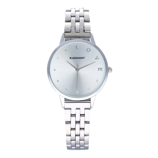 Gray Stainless Steel Dress Watch