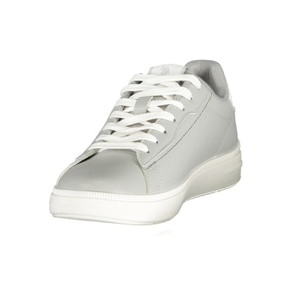 Gray Polyester Men's Sneaker