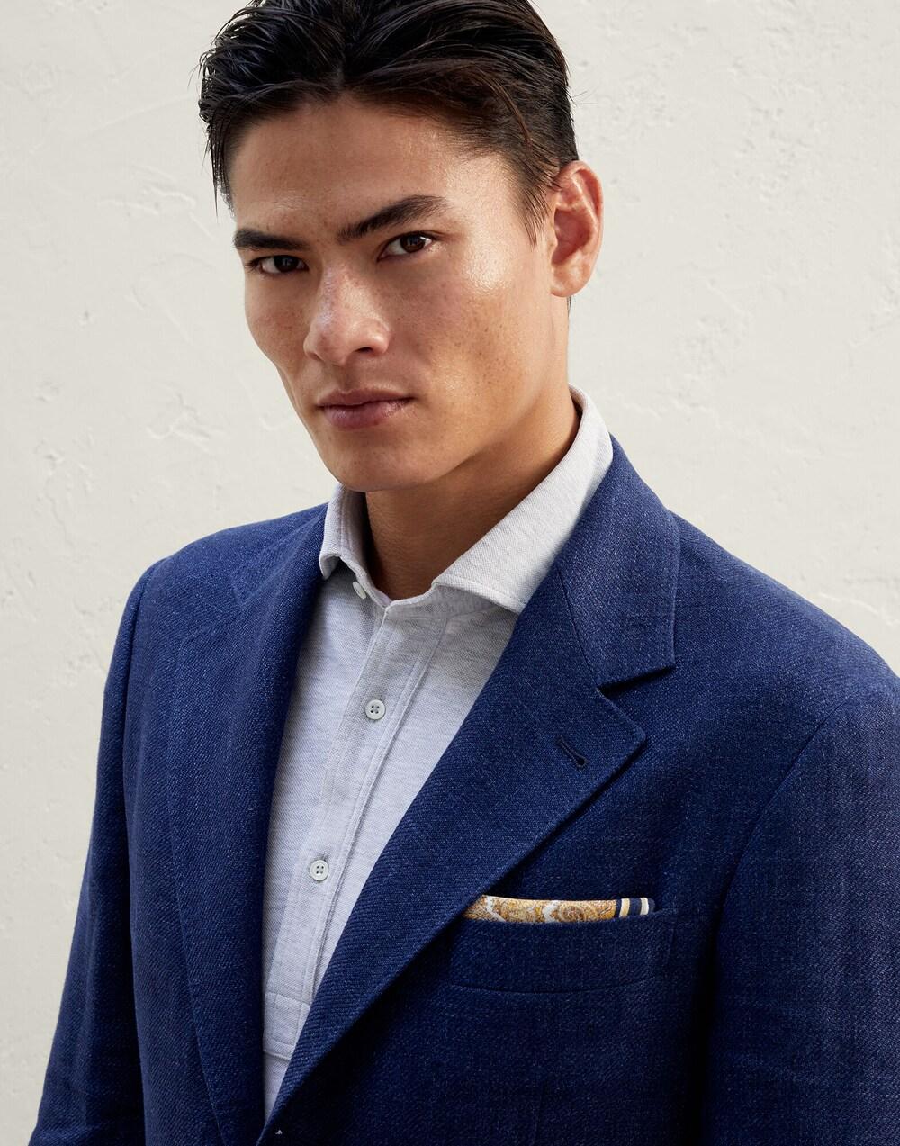 Yellow Silk Pocket Square