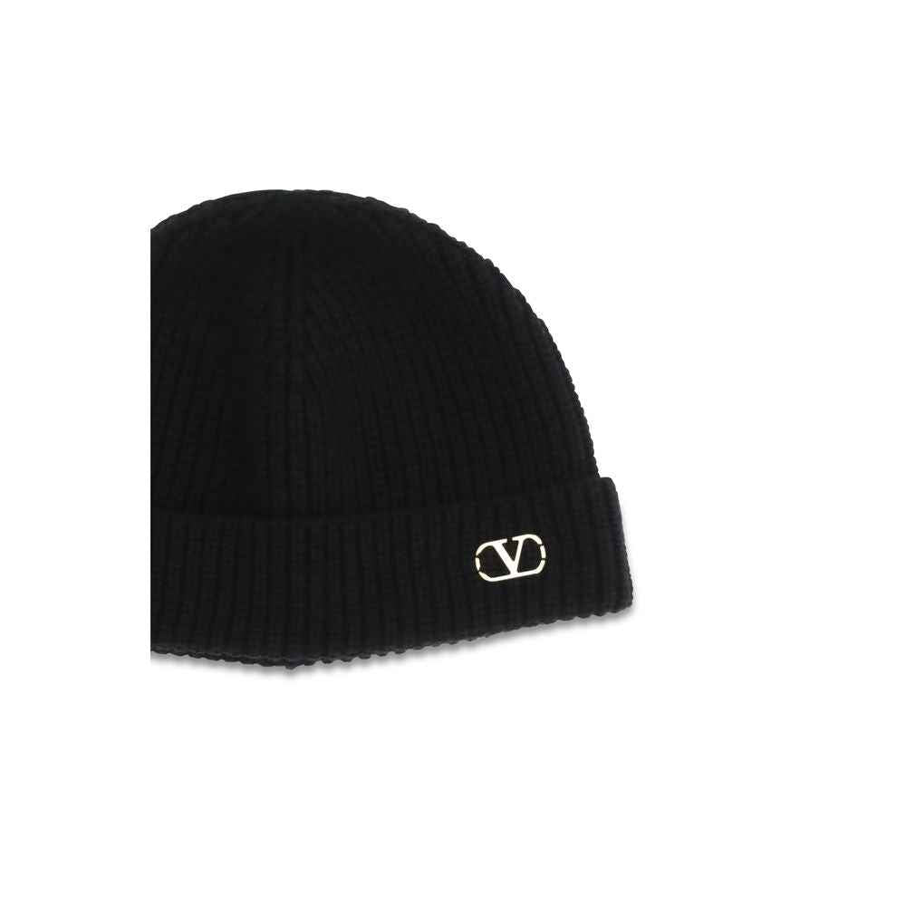 Black Cashmere Beanie