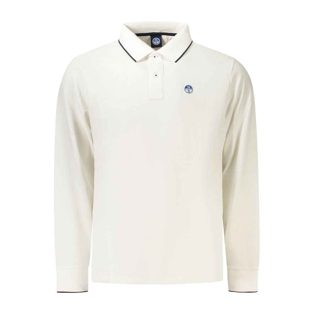 White Cotton Men's Polo