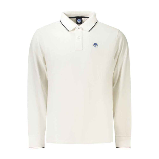 White Cotton Men's Polo
