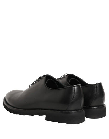 Black Leather Men Oxford Dress Formal Shoes