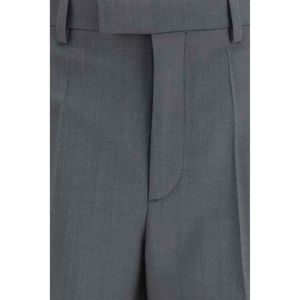 Gray Wool Oves Aries Dress Pants