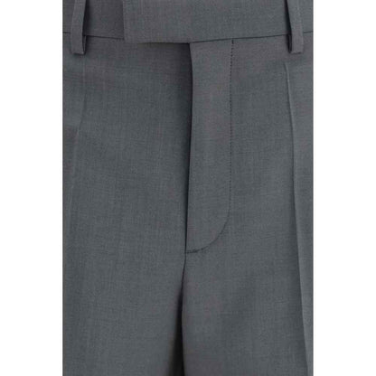 Gray Wool Oves Aries Dress Pants