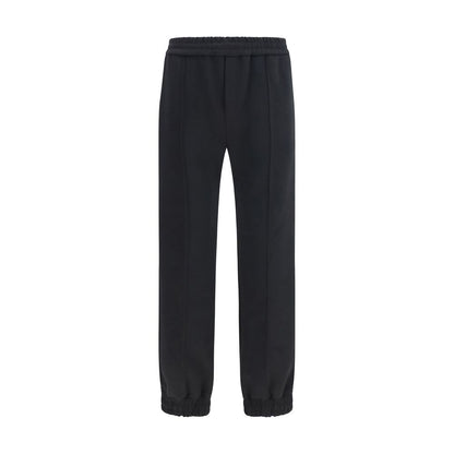Black Cotton Joggers (Workout Pants)