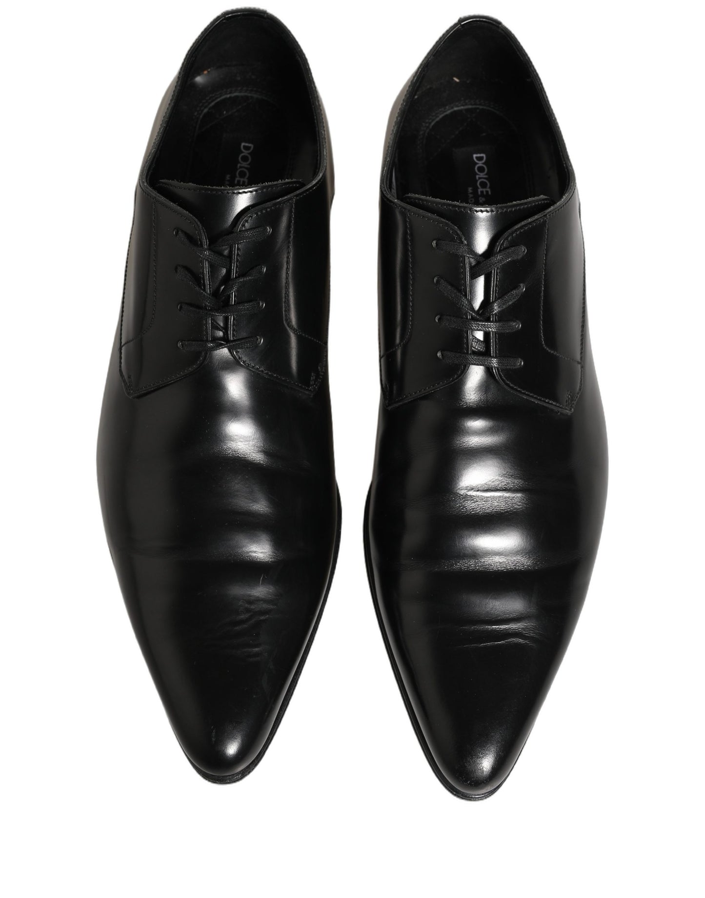 Black Leather Derby Dress Men Formal Shoes
