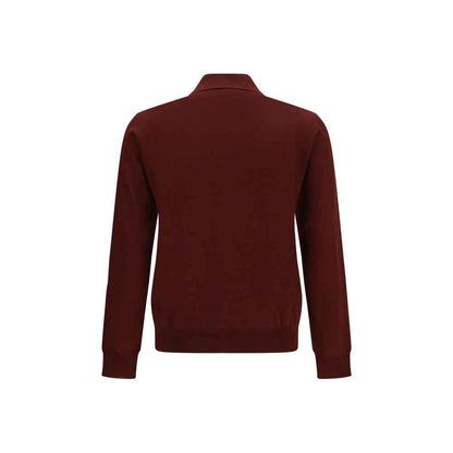 Bordeaux Wool Oves Aries Polo Shirt