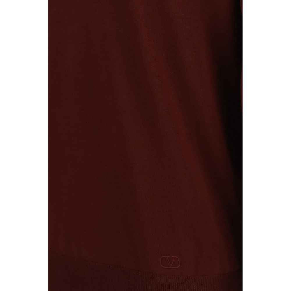 Bordeaux Wool Oves Aries Polo Shirt